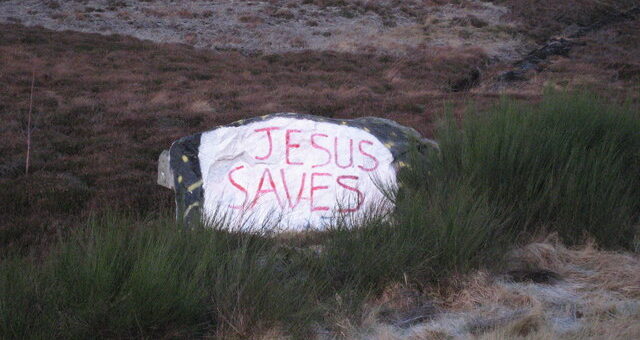 'Jesus Saves'