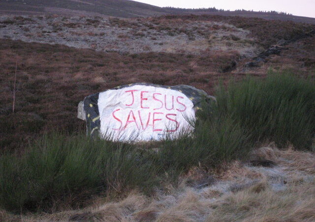 'Jesus Saves'