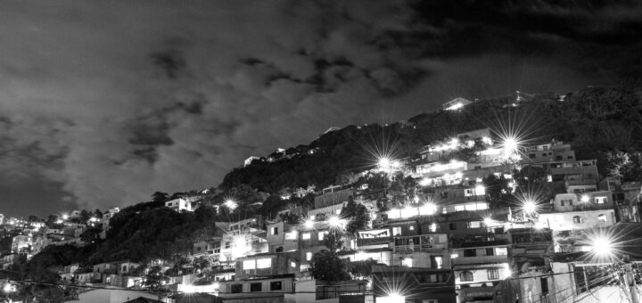 houses on the hillside
