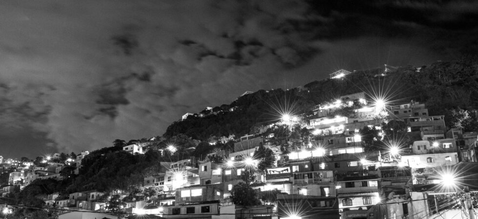 houses on the hillside